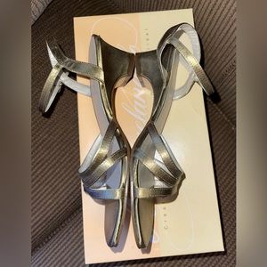 Girls Dress Shoes “Cara” Dyed-Fern